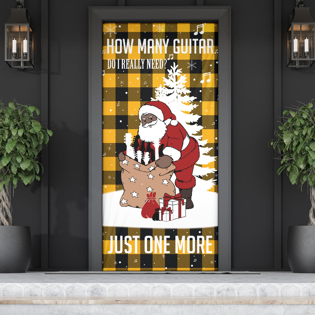 Just One More Guitar Yellow Door Sock