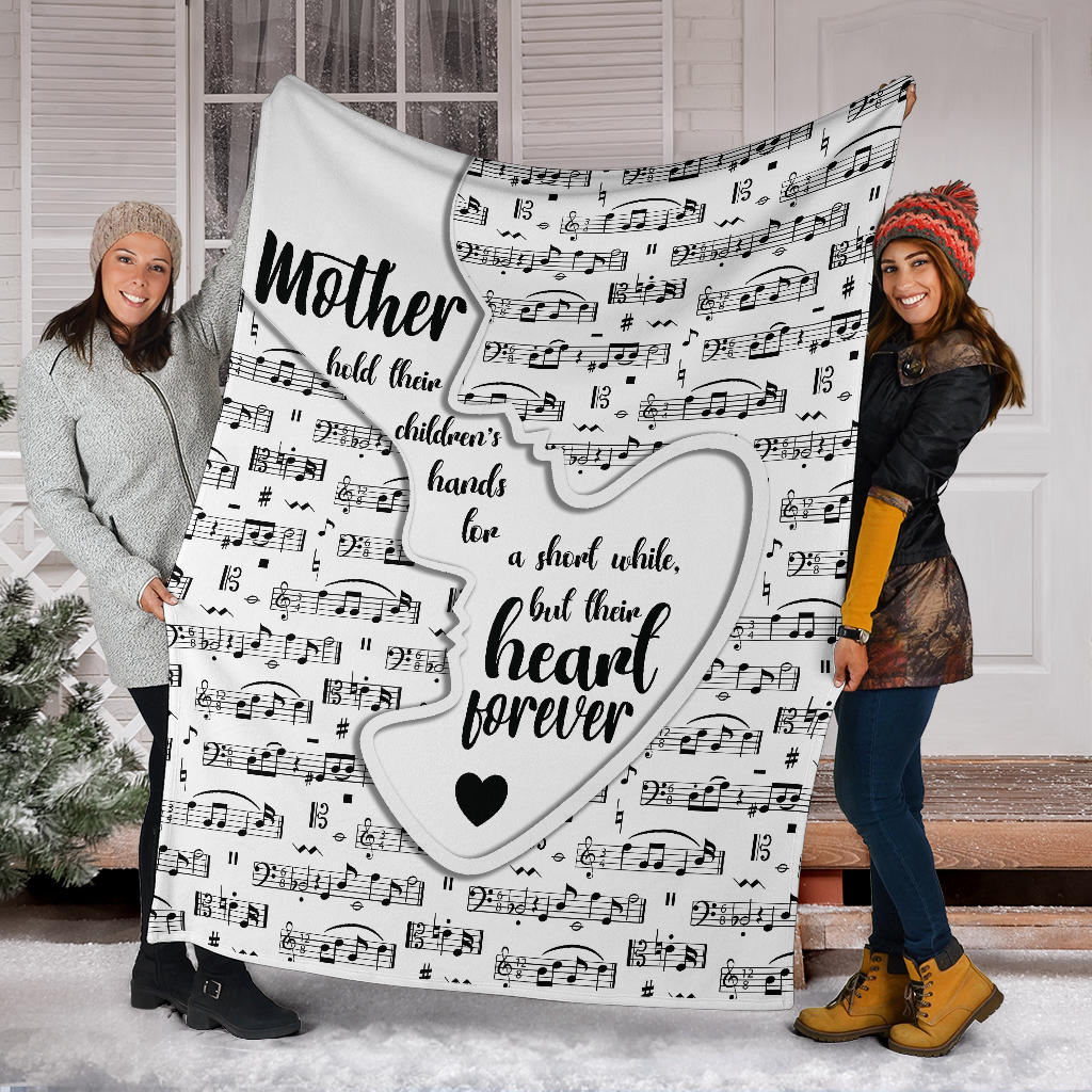 Music Notes Mother Blanket