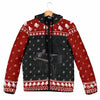 Piano Ugly Christmas Zip Hooded Jacket