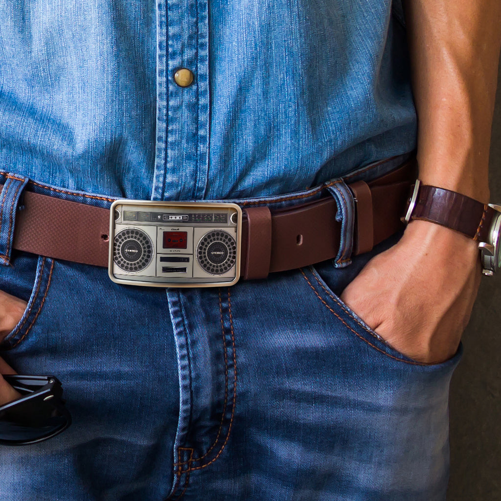 Stereo Belt Buckle