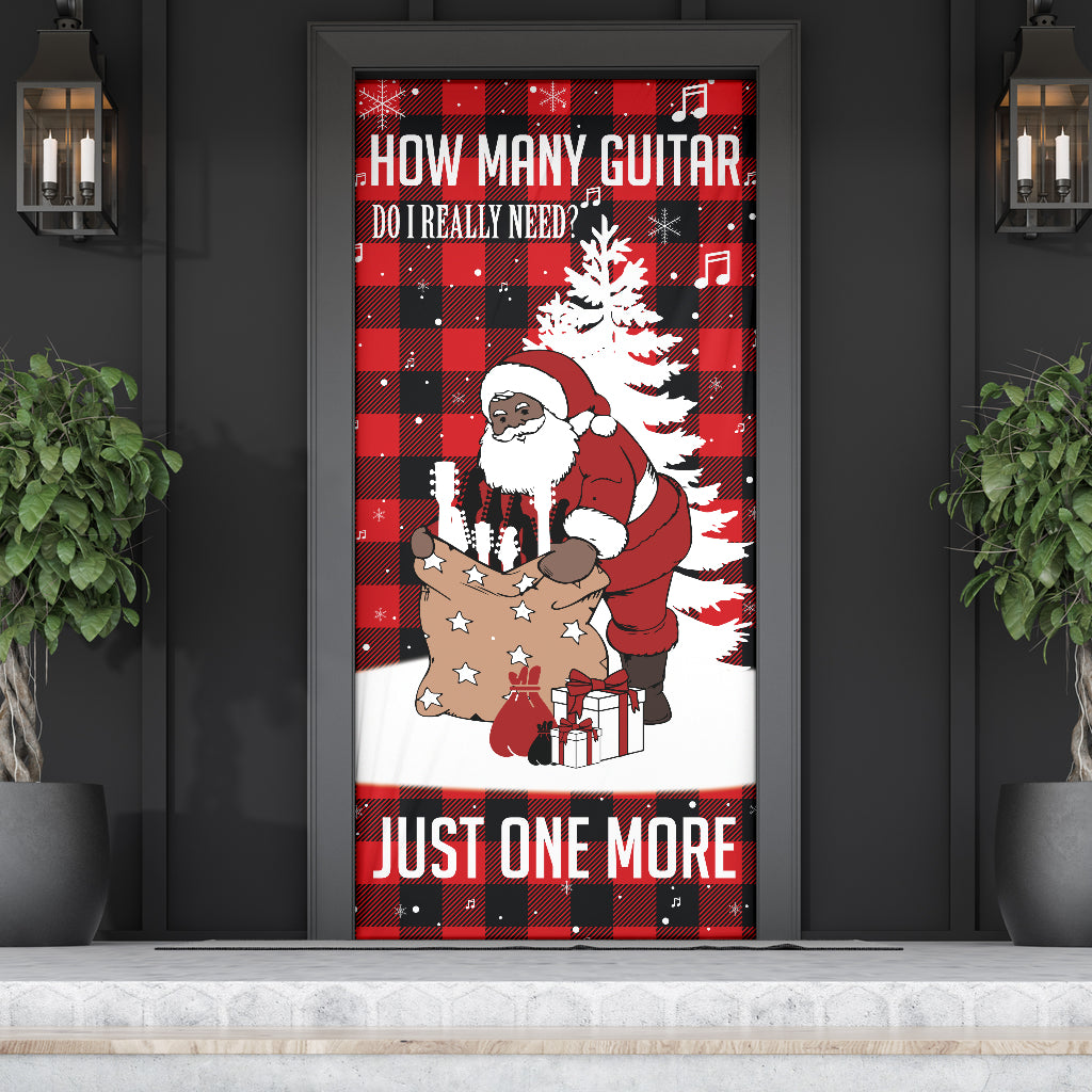 Just One More Guitar Red Door Sock