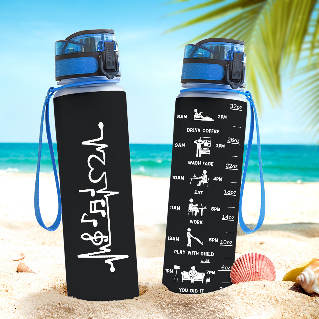 Music Heartbeat Hydro Tracking Bottle