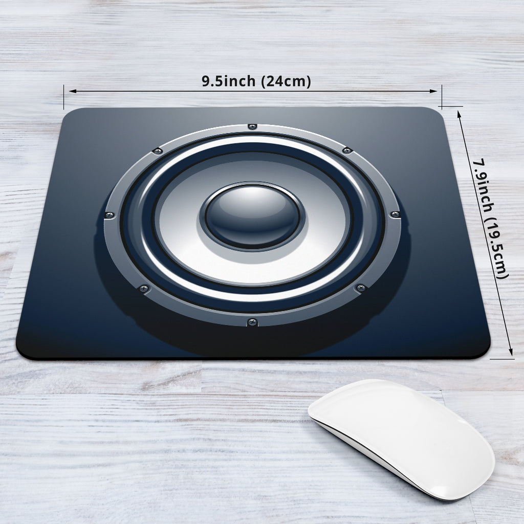 Music Bass Mouse Pad