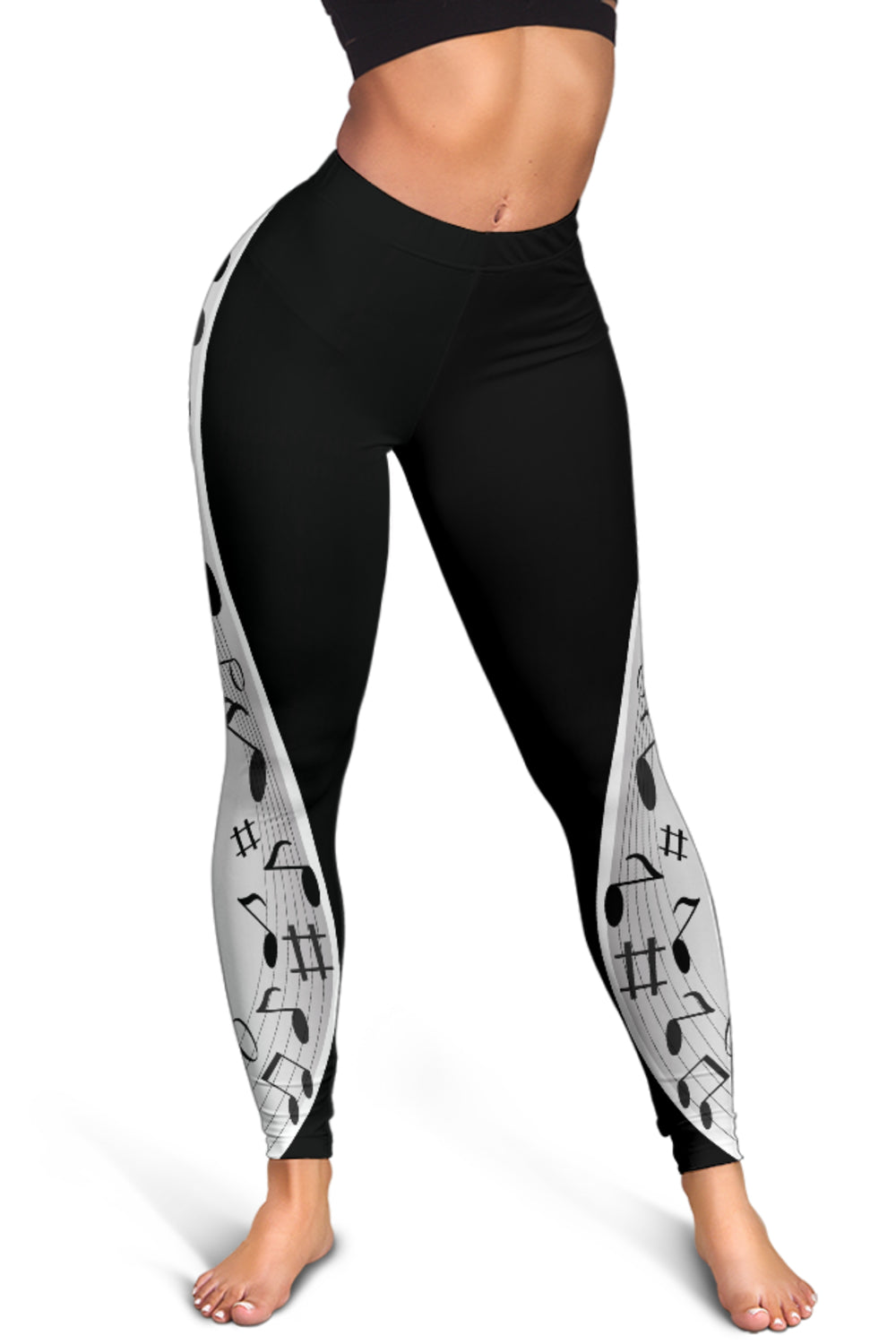 Music Notes Leggings