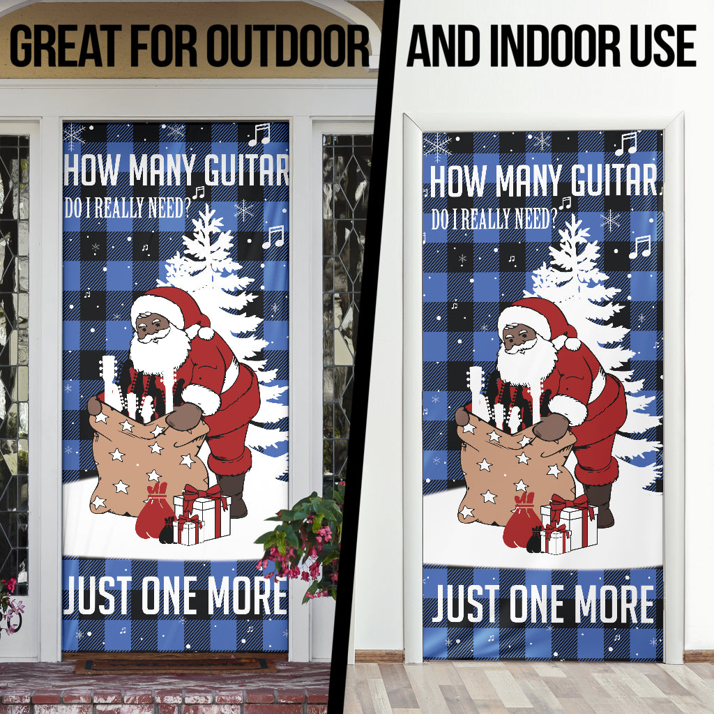 Just One More Guitar Blue Door Sock