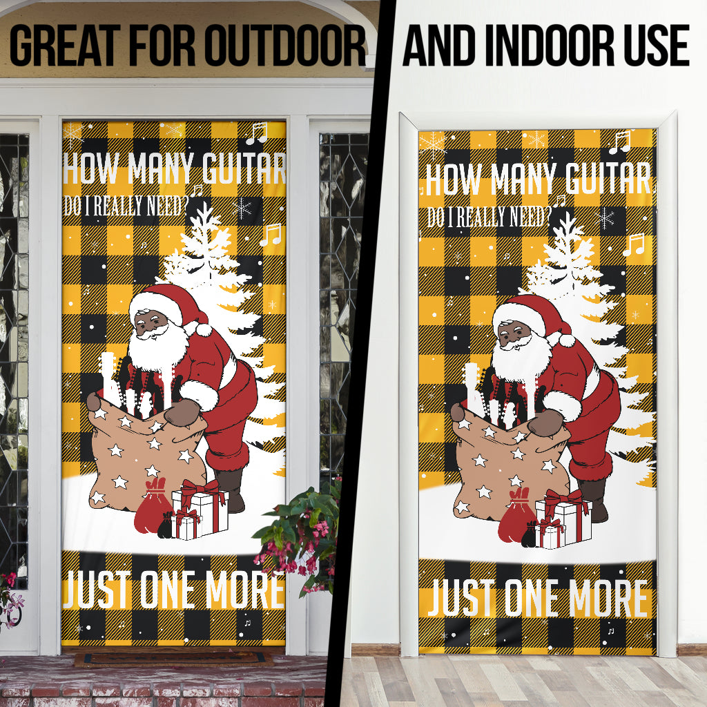 Just One More Guitar Yellow Door Sock