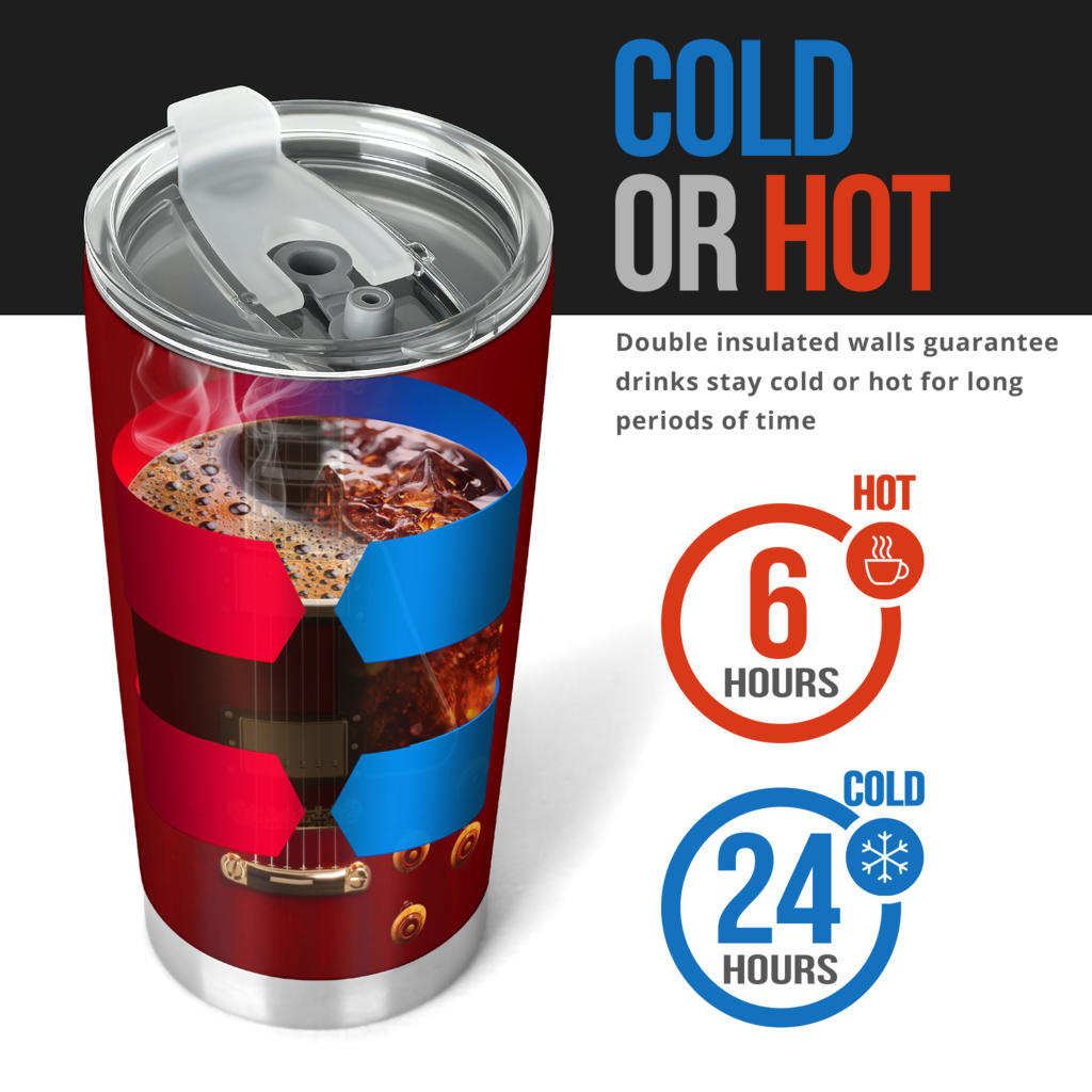 Anniversary Guitar Tumbler