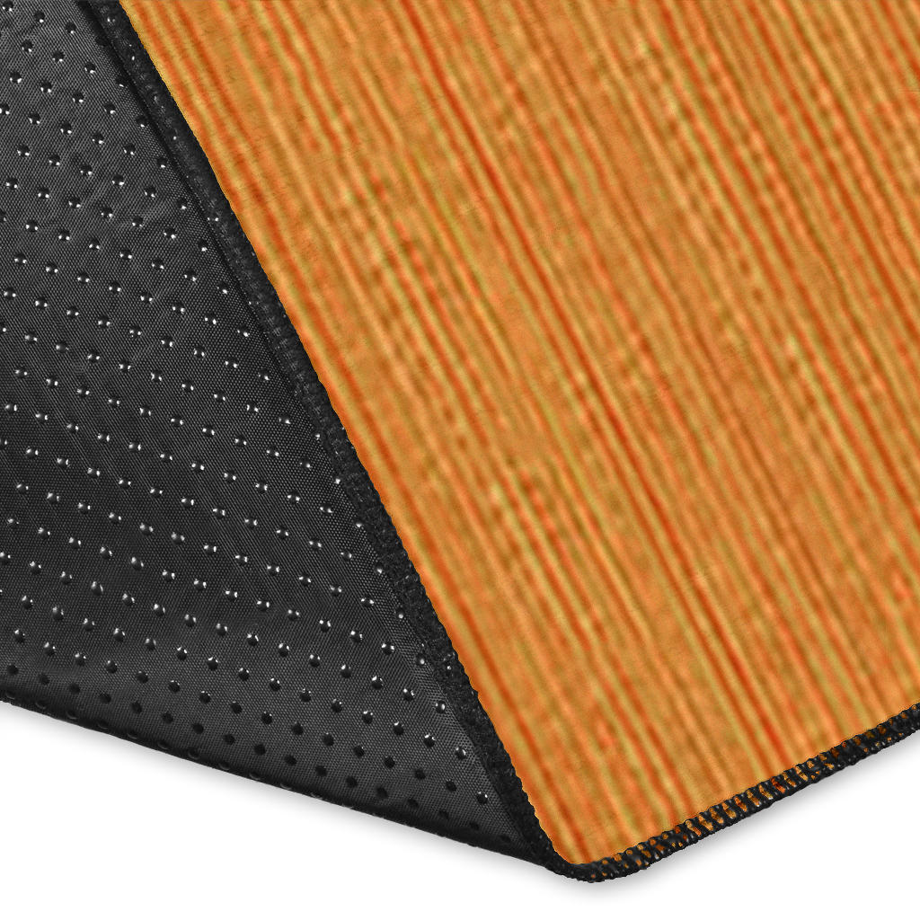 Wooden Guitar Area Rug