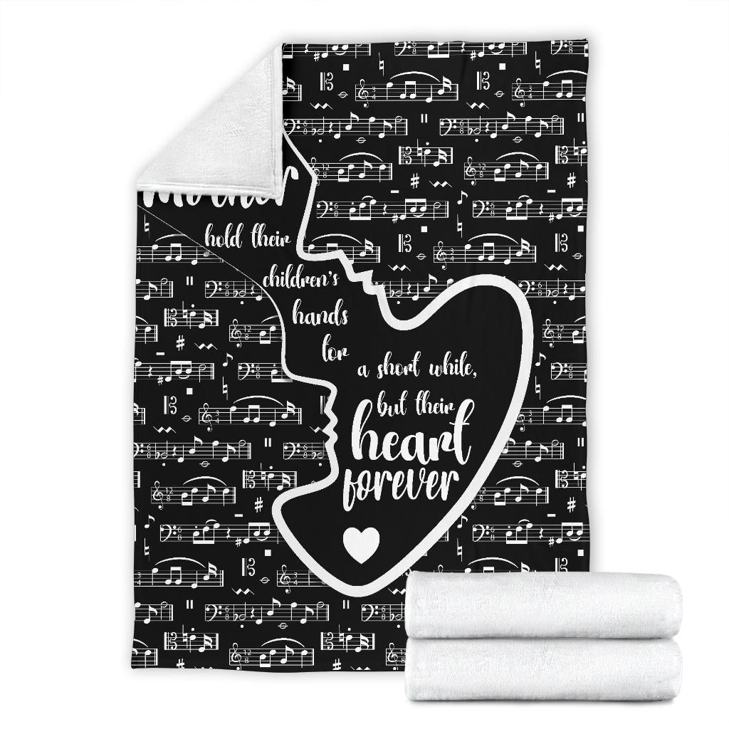 Musical Notes Mother Blanket