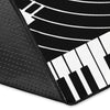 Musical Piano Keys Rug