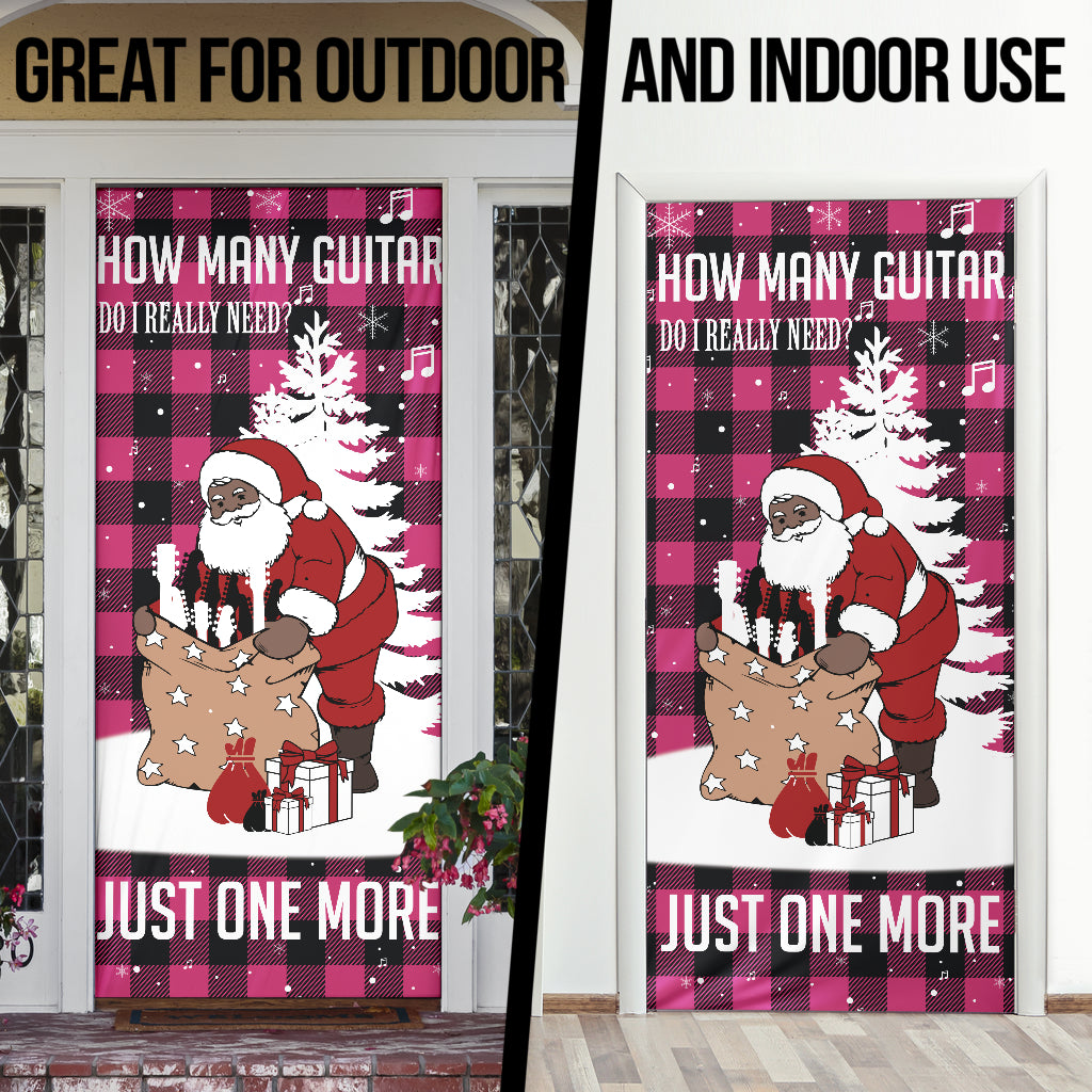 Just One More Guitar Pink Door Sock