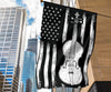 Violin American Flag