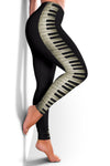 Piano Black Women's Leggings