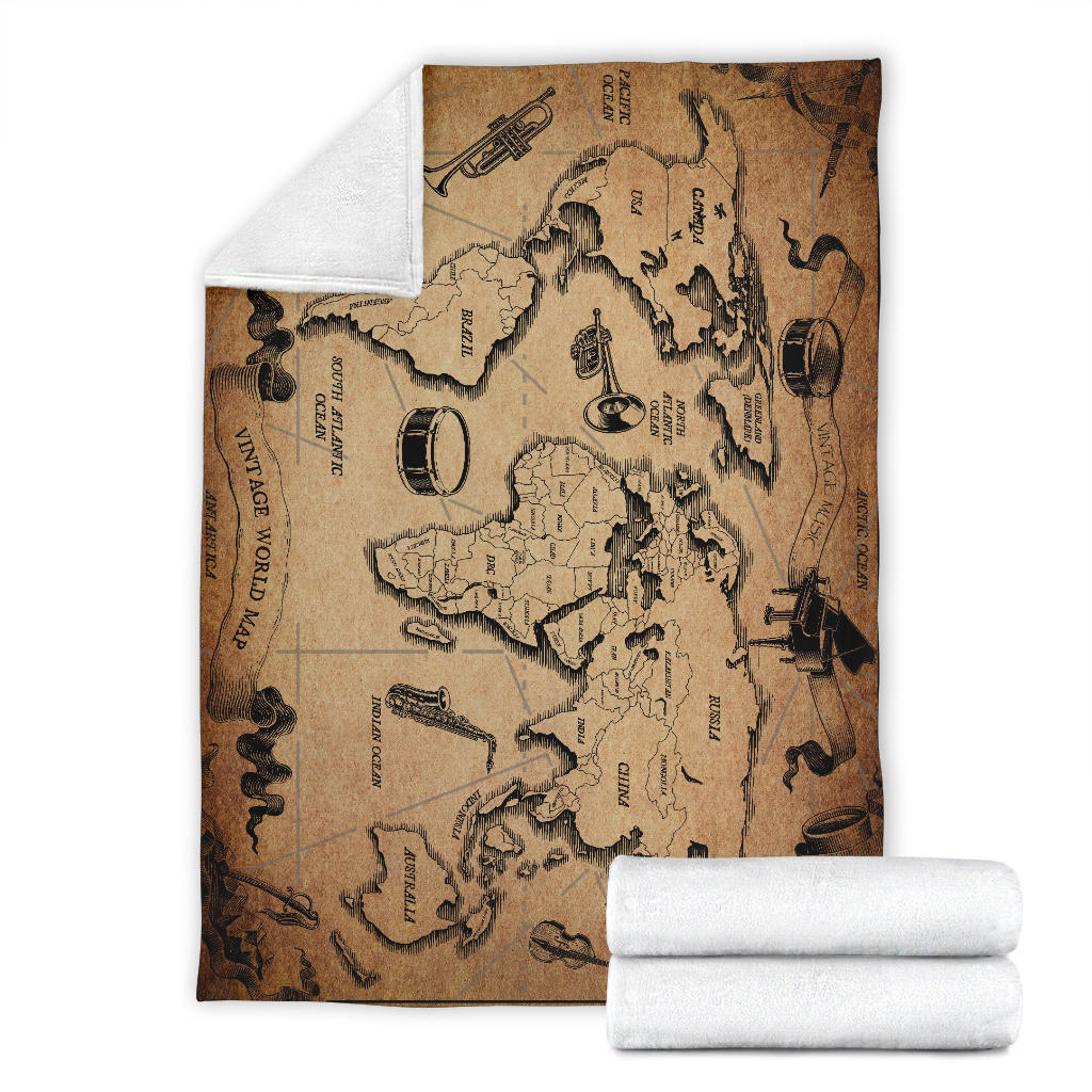 World Of Music Premium Blanket