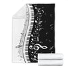 Piano and Music Notes Premium Blanket