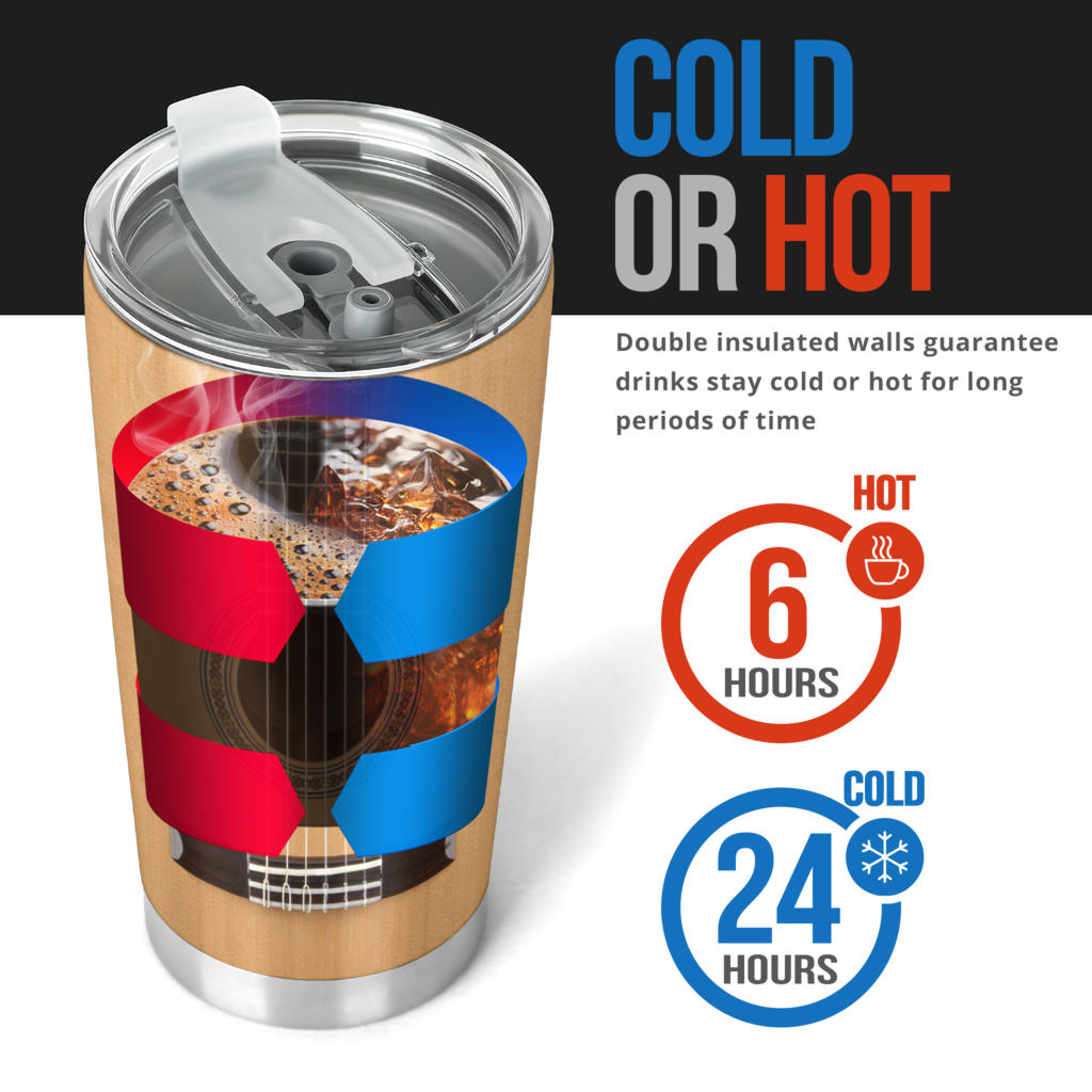 Classical Guitar Tumbler