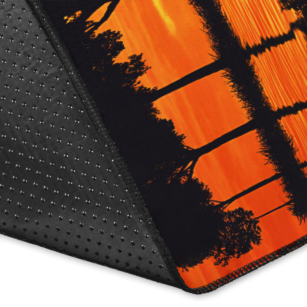 Guitar Sunset Area Rug