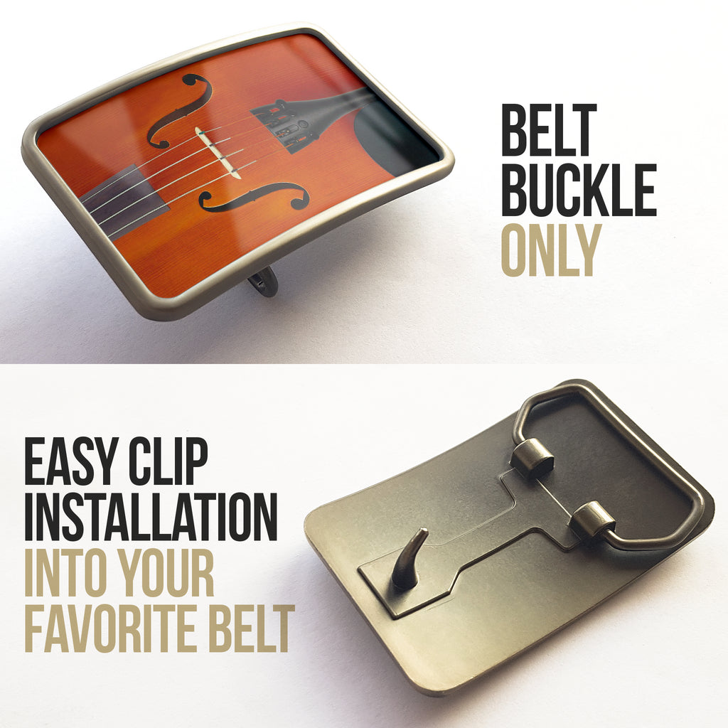 Violin Belt Buckle