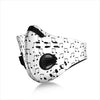 Musical Notes White Premium Face Mask