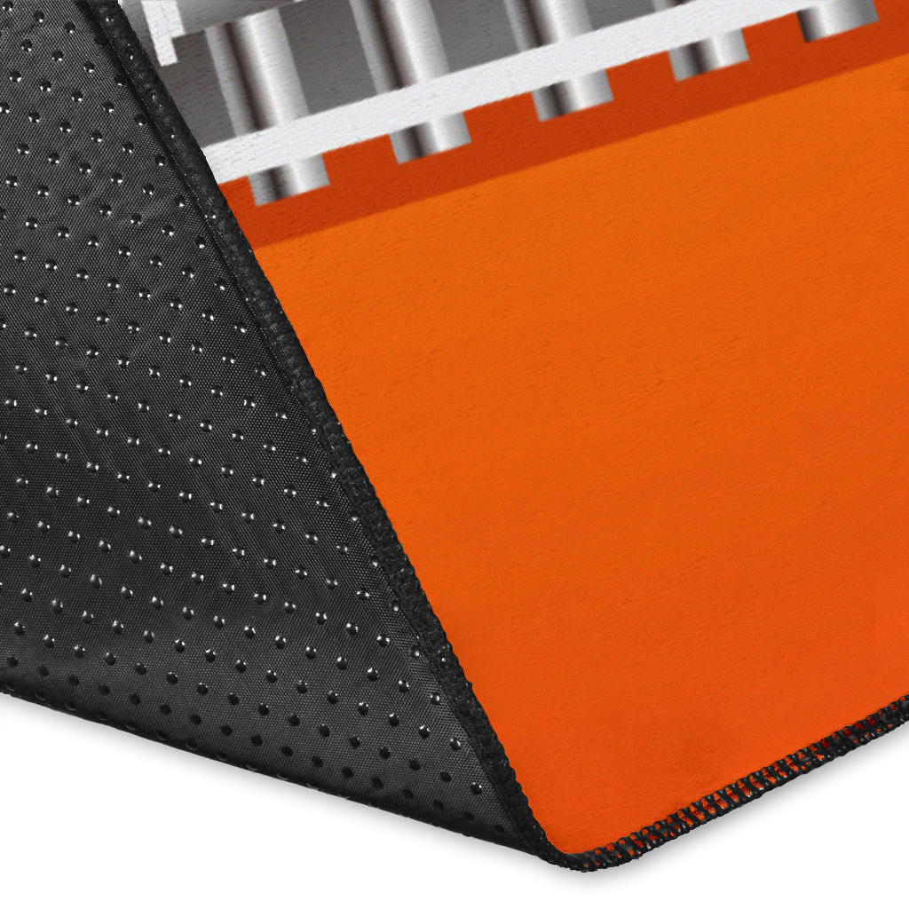 Piano With Guitar Area Rug