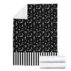 Music Notes And Piano Art Premium Blanket