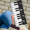 Music Notes Piano Wallet