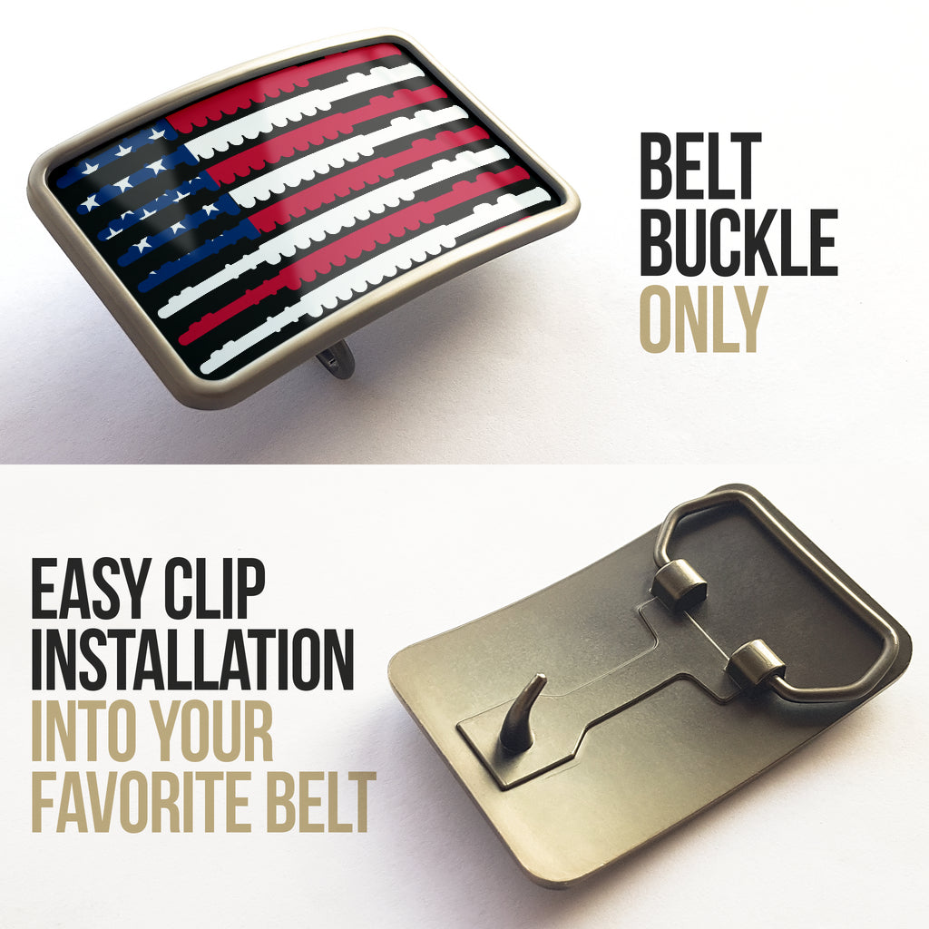 American Flag Flute Belt Buckle - { shop_name }} - Review