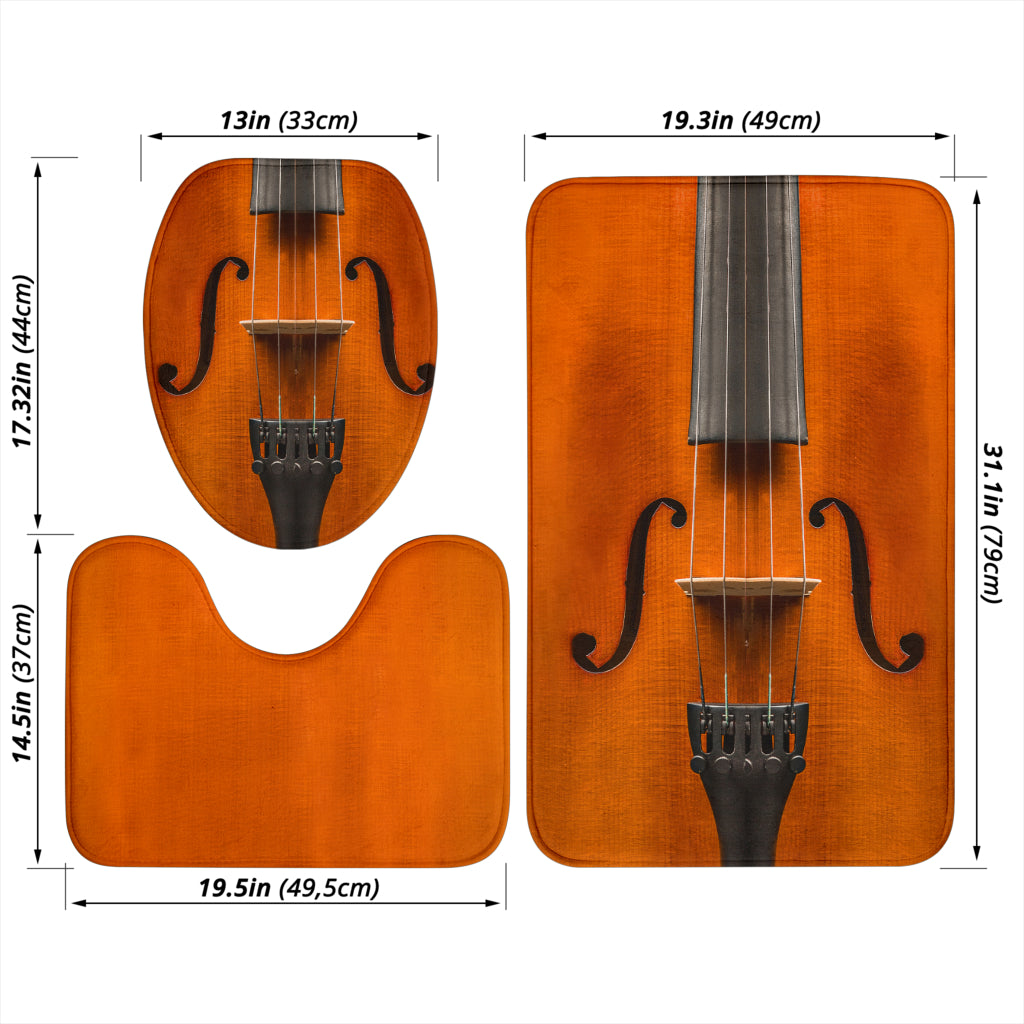 Violin Bathroom Set