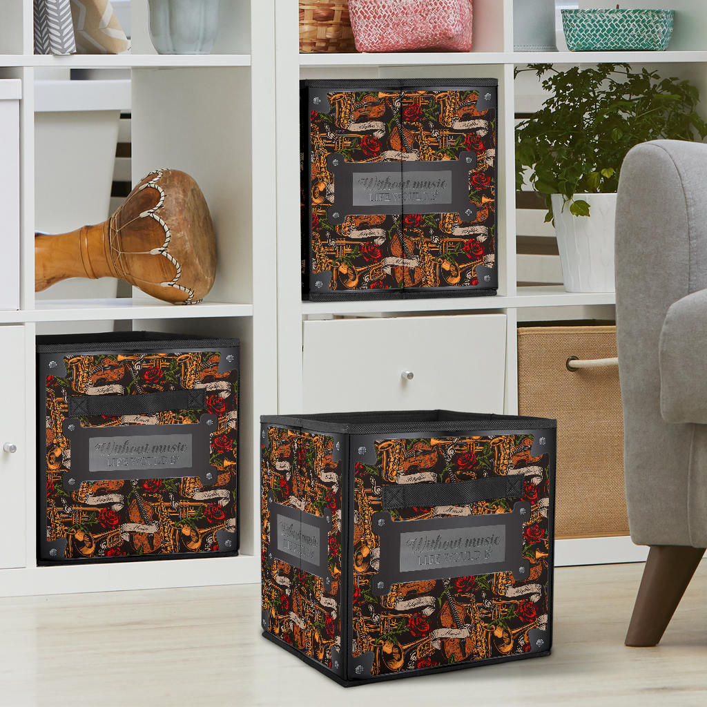 Music Instruments Storage Cube - Artistic Pod
