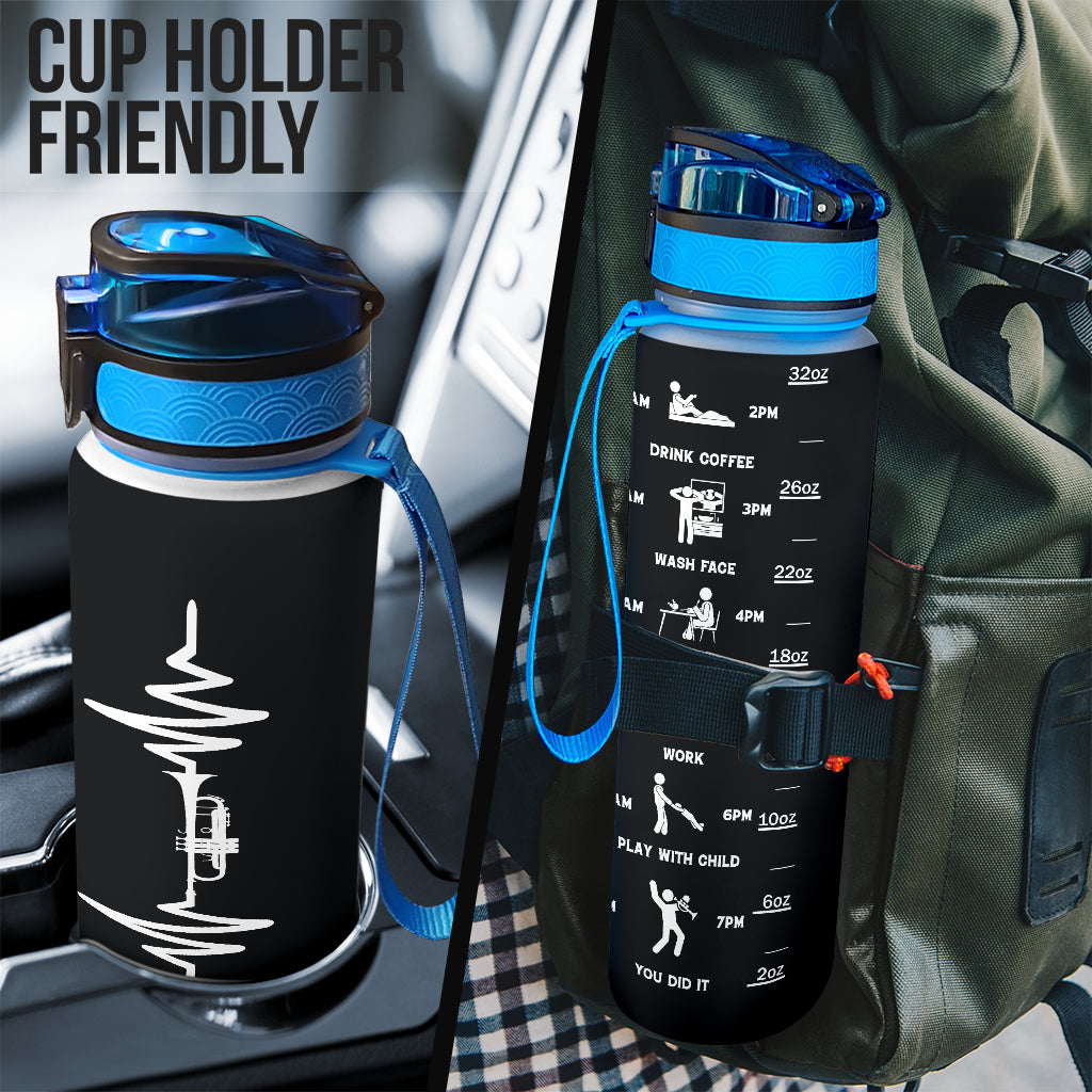 Trumpet Heartbeat Hydro Tracking Bottle