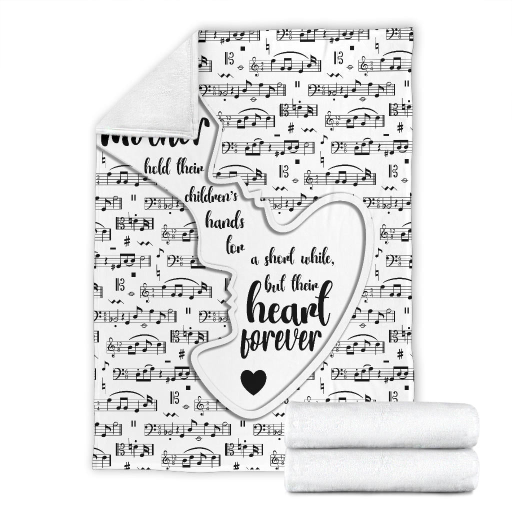 Music Notes Mother Blanket
