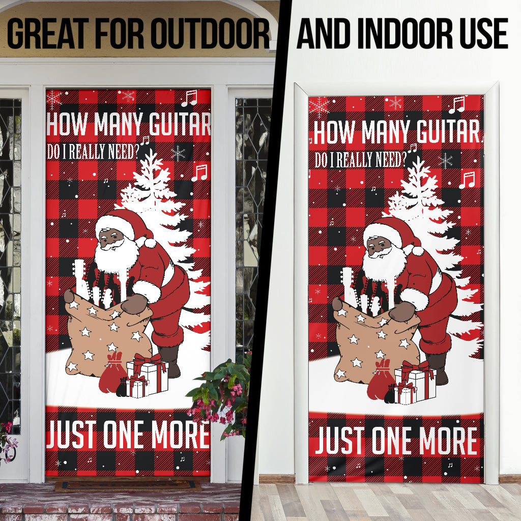 Just One More Guitar Red Door Sock