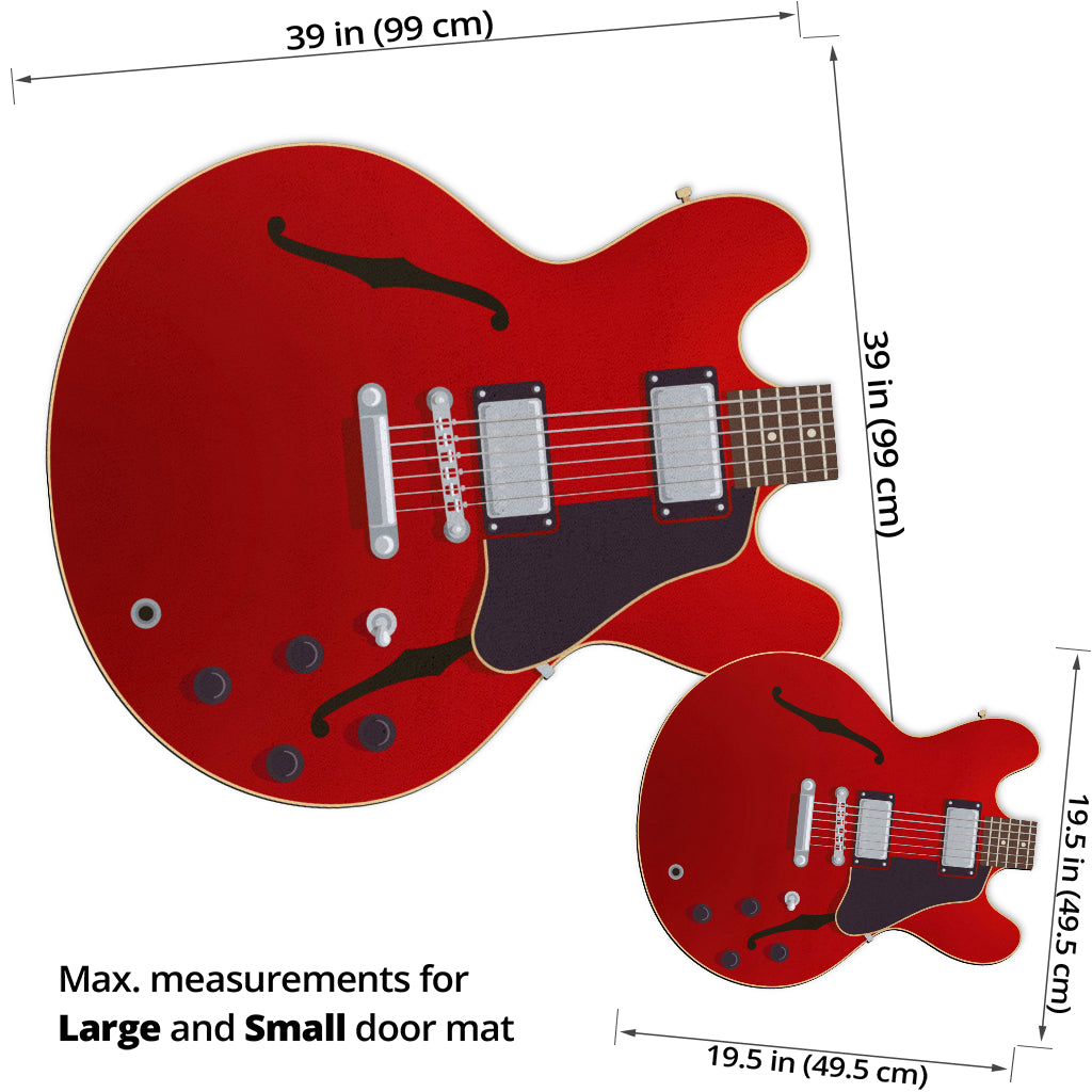 Electric Guitar Door Mat
