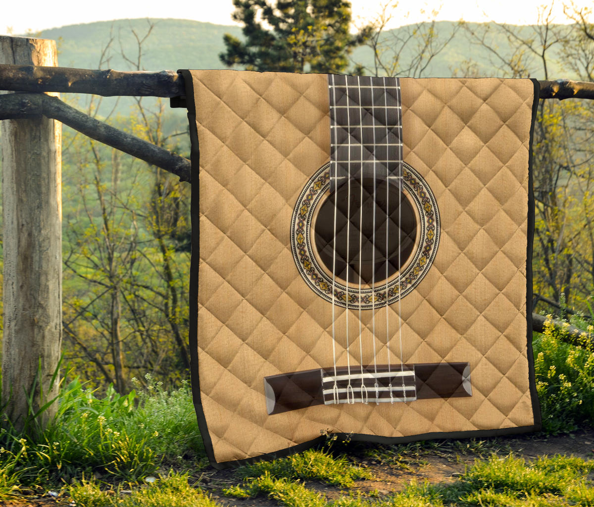 Classical Guitar Premium Quilt