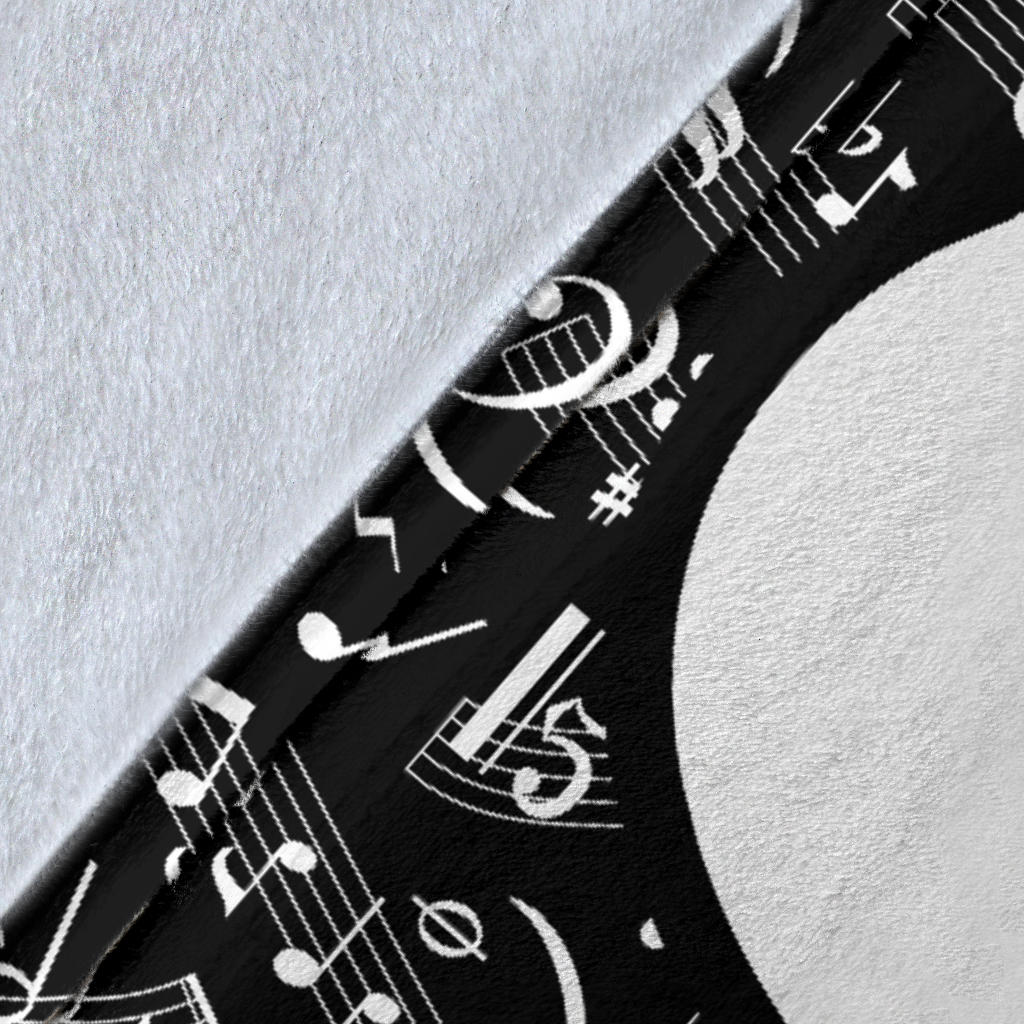 Mother's Day Music Black Blanket - { shop_name }} - Review