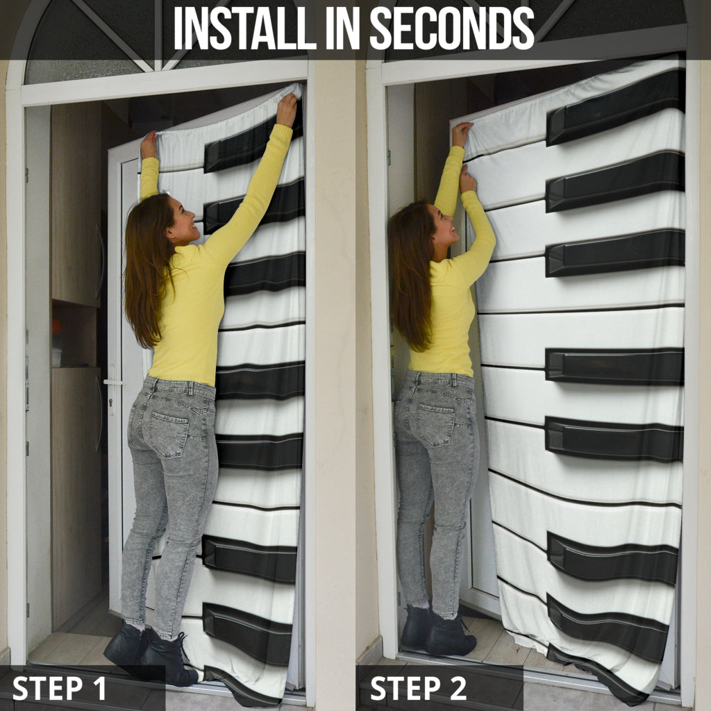 Piano Keys Door Sock - { shop_name }} - Review