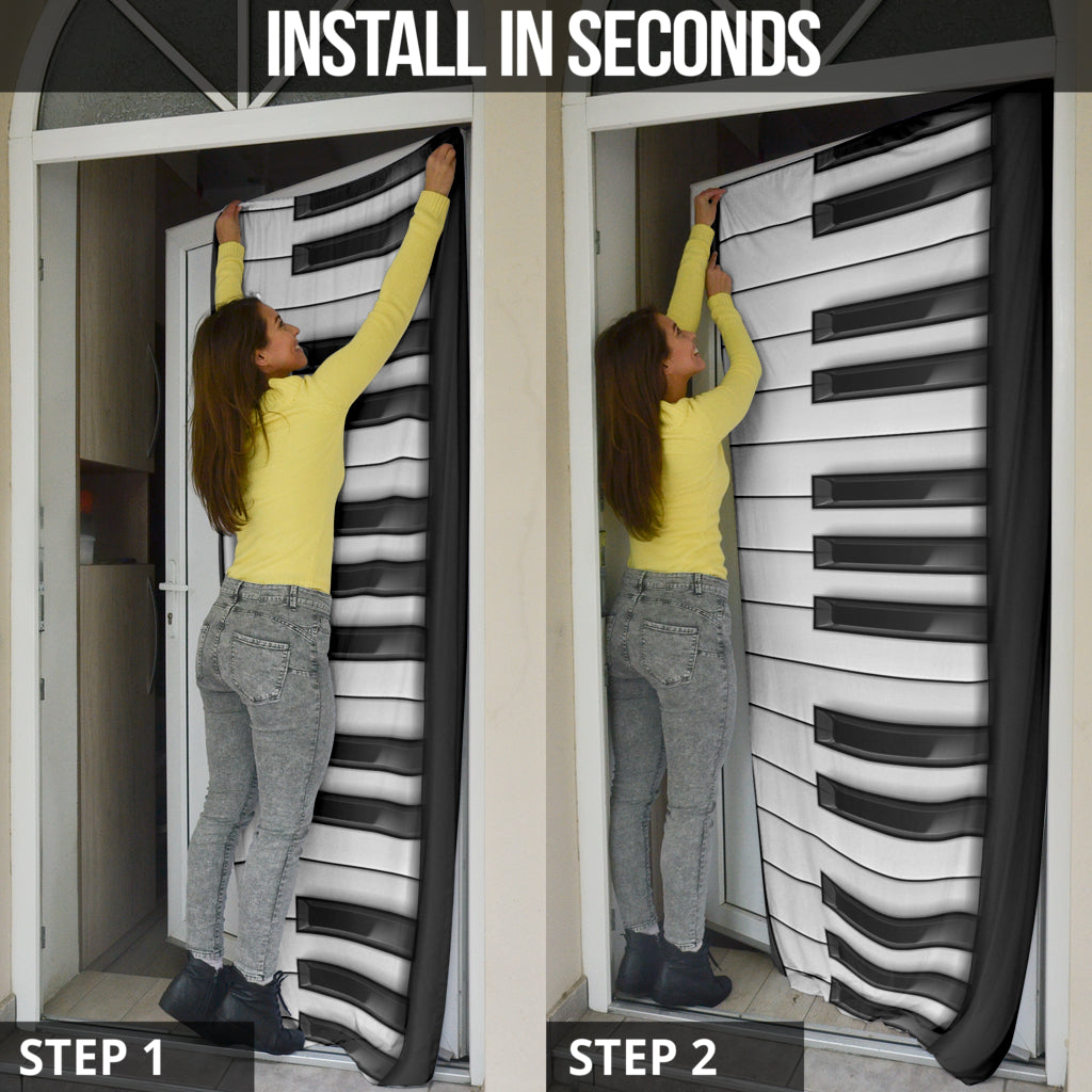 Piano Door Sock