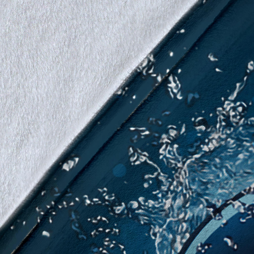 Treble Clef Ice And Fire Premium Blanket