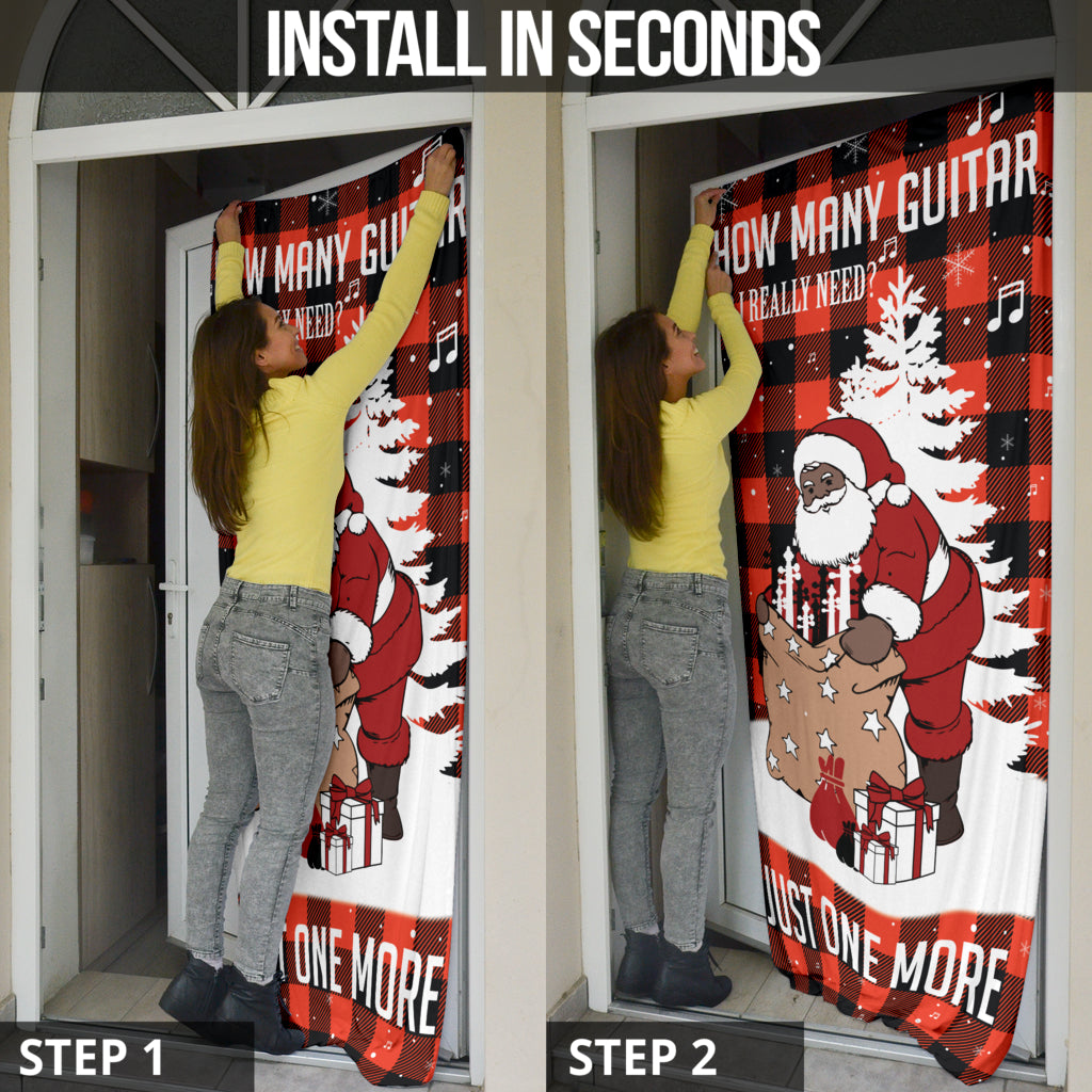 Just One More Violin Orange Door Sock