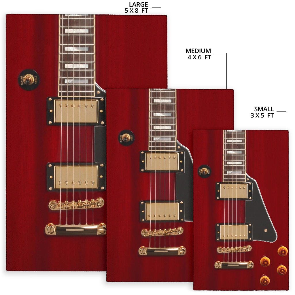 Anniversary Guitar Area Rug - { shop_name }} - Review
