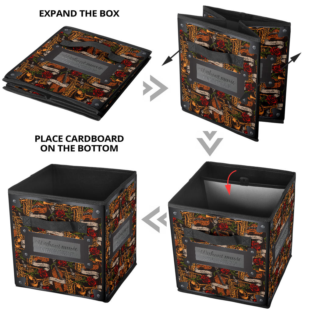 Music Instruments Storage Cube
