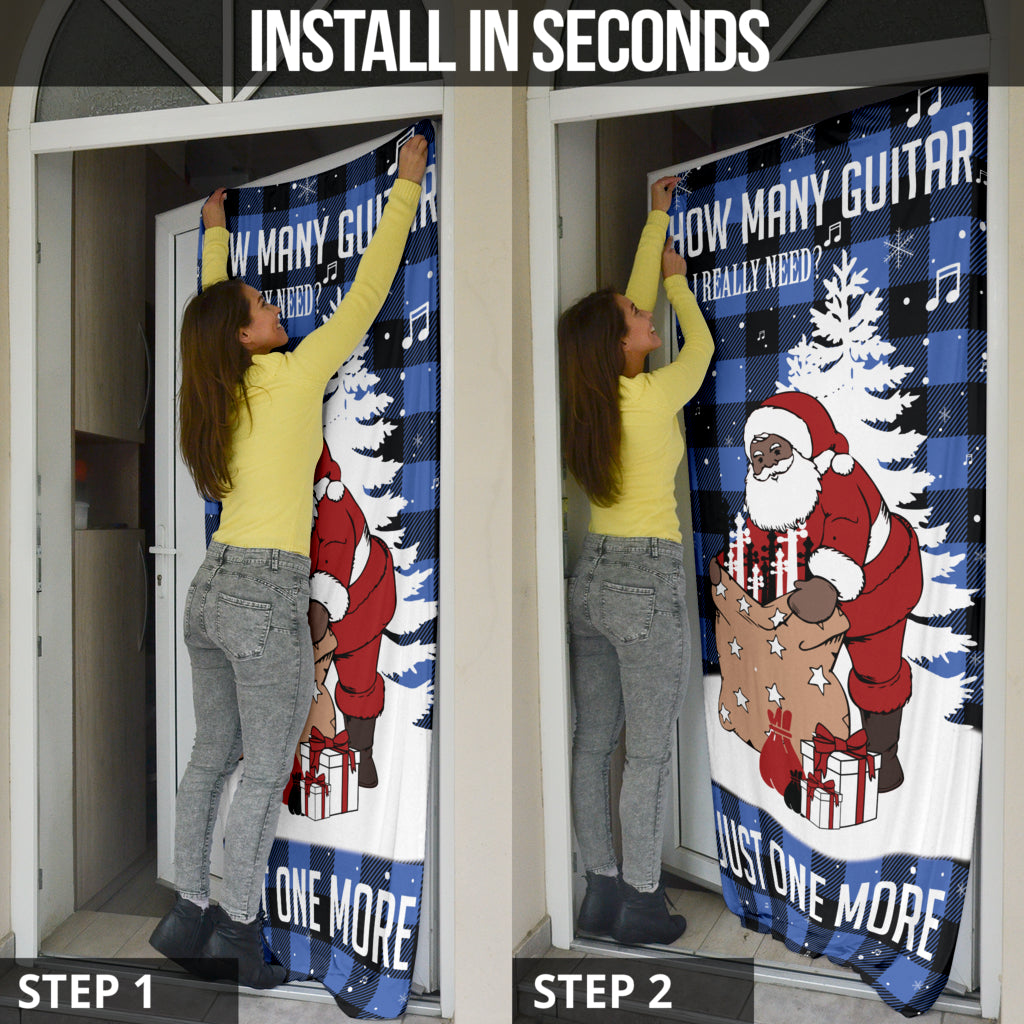 Just One More Violin Blue Door Sock