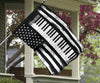 Piano Keys American Flag