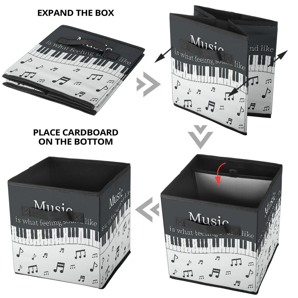 Music Sound Like Storage Cube