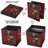 Red Electric Guitar Storage Cube