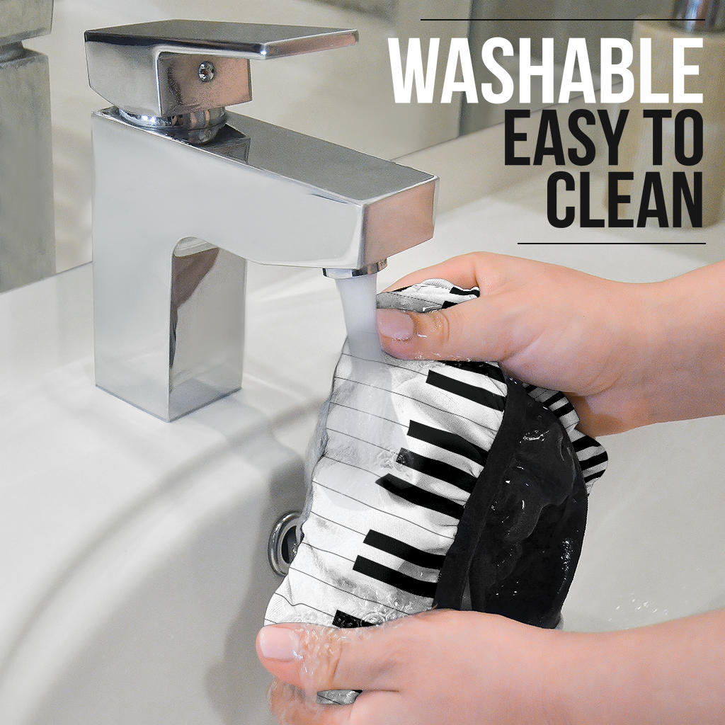 Piano Keys Wheel Cover