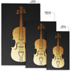 Violin Leather Rug