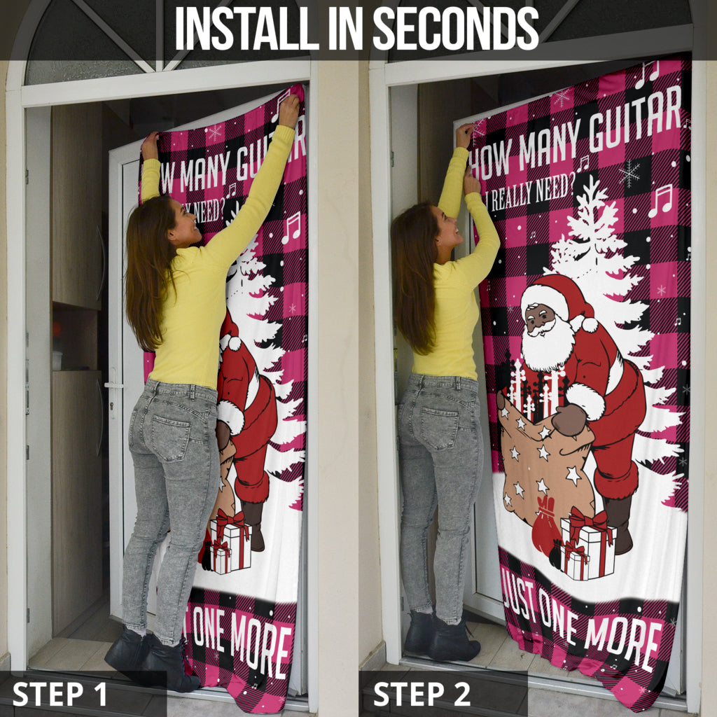 Just One More Violin Pink Door Sock