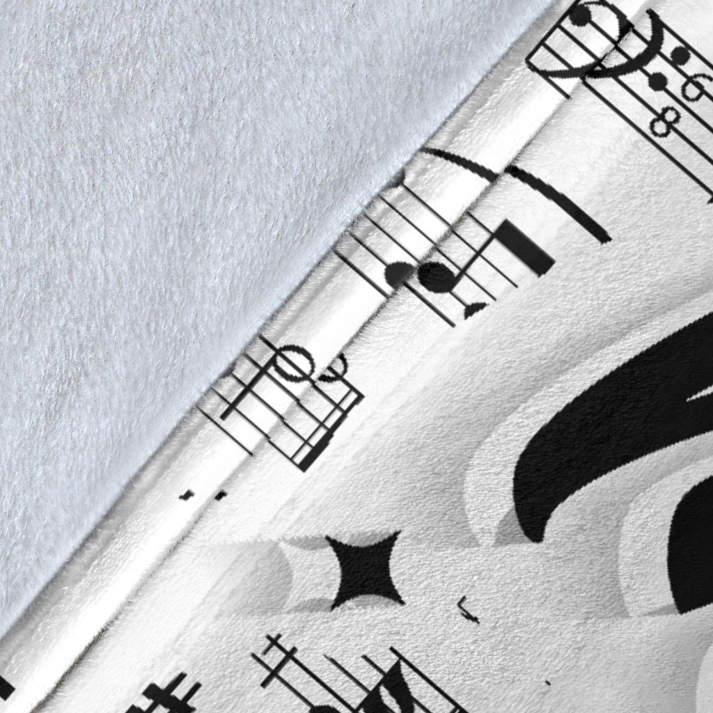 Musical Notes Mother Day's Blanket