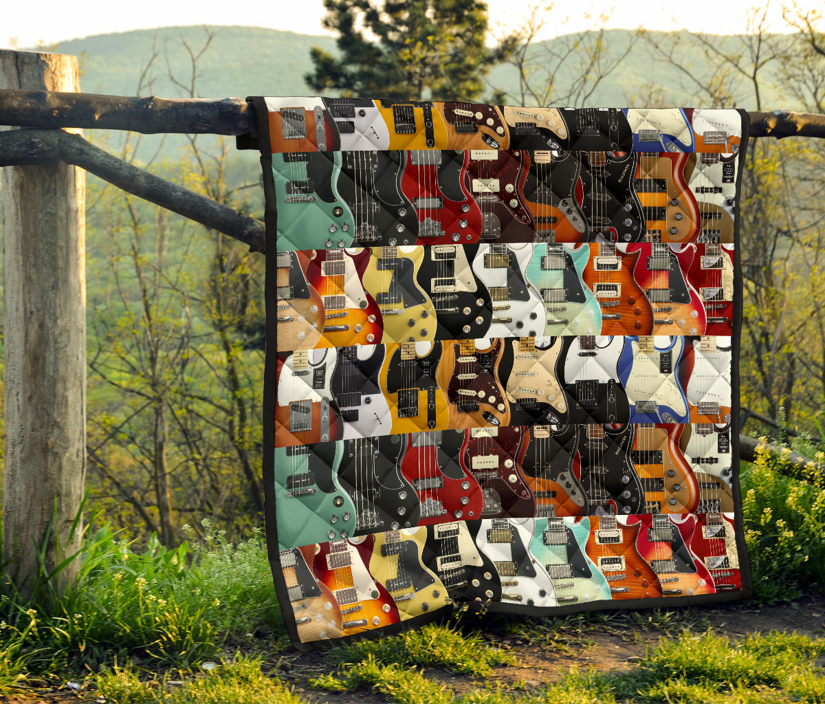Guitars Premium Quilt